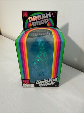 NEEDOH Dream Drop - Blue New in Box fidget toy squishy sparkle squeeze tactile